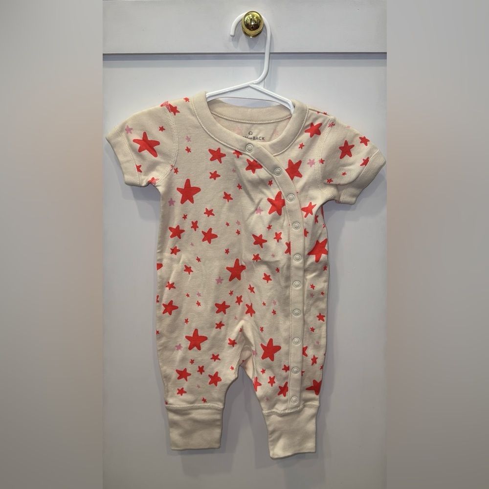 Hanna Andersson Moon and Back Star Print Romper